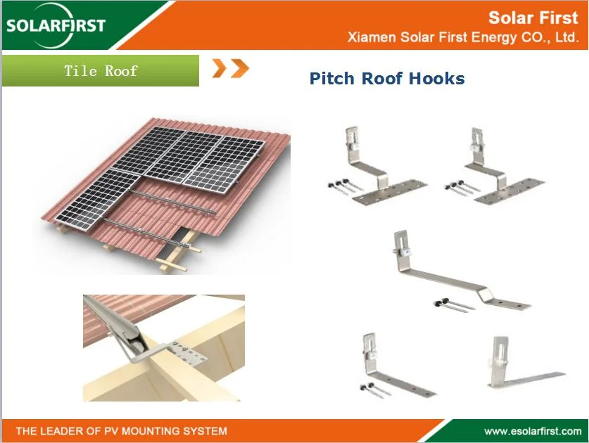 MID Clamp End Clamp Concrete and Flat Roof Mounting Structure Accessories