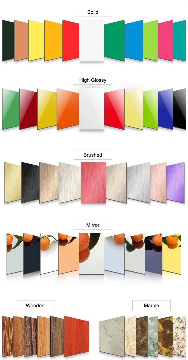 Building Material Wall Panel PPGI Sandwich Panel ACP Aluminium Composite Panel