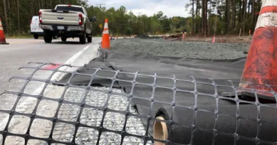 Geogrid Géosynthétiques pour la stabilisation des sols