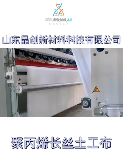 Produits géosynthétiques géotextiles non tissés 80-1000g Polyfelt Ts avec filament continu de haute qualité